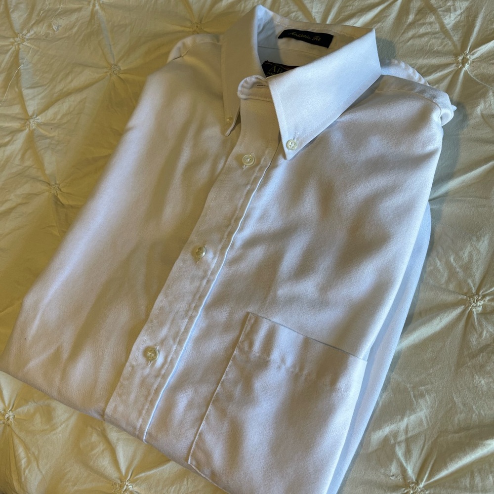 Arrow Crisp White Dress Shirt